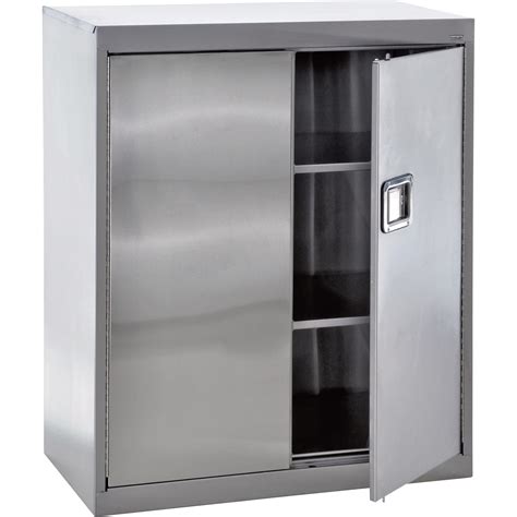 large stainless steel cabinet|stainless steel storage cabinets clearance.